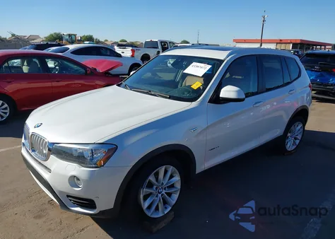 2017 BMW X3 xDrive28I z USA, uszkodzony, nr VIN 5UXWX9C3XH0T19402